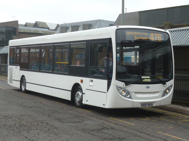 The 478 at Guildford Bus Station – photo by Conner Gates.  A new bus is ordered for delivery in December